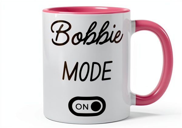 Bobbie Mode On Ceramic Mug Dishwasher Microwave Safe 11-1