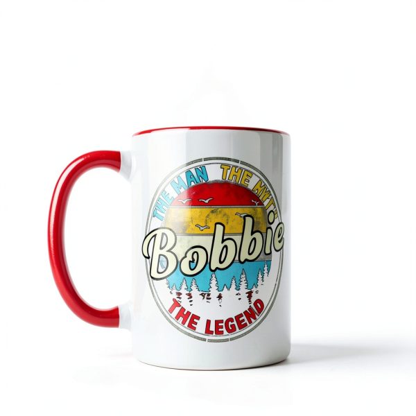 Teeschase Bobbie Custom Name Mug Dishwasher Safe 11 Ounce-2