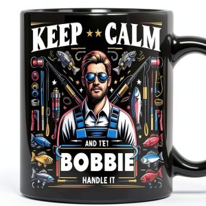 Erasmus Baudelaire Ceramic Mug 11 Ounce Black Modern Design-0
