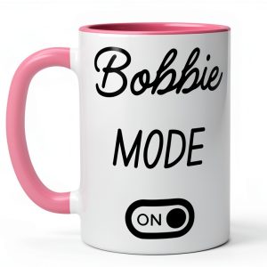 Bobbie Mode On Ceramic Mug Dishwasher Microwave Safe 11-0