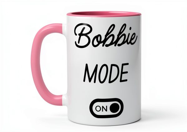 Bobbie Mode On Ceramic Mug Dishwasher Microwave Safe 11-0