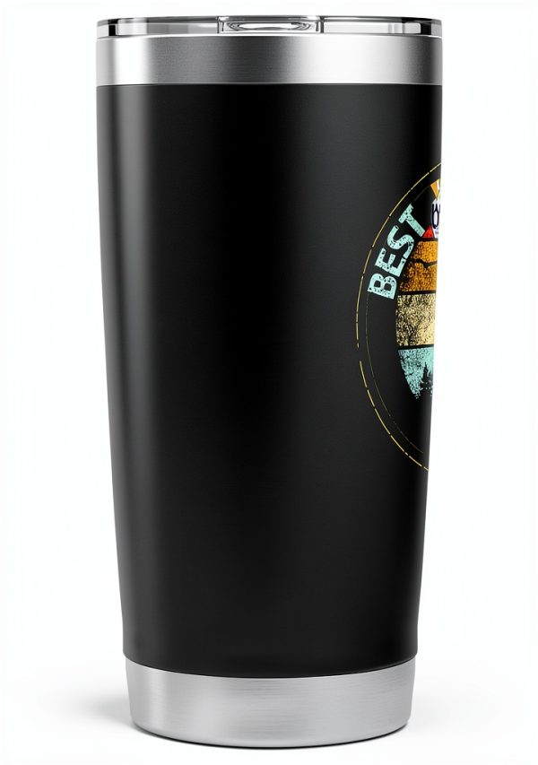 Dog Lover Bobbie Custom Name Stainless Steel Insulated-3