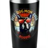 Dog Lover Bobbie Custom Name Stainless Steel Insulated-0