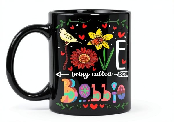 Maynard Ruiz Ceramic Mug 11oz Black Modern Dishwasher Safe-0