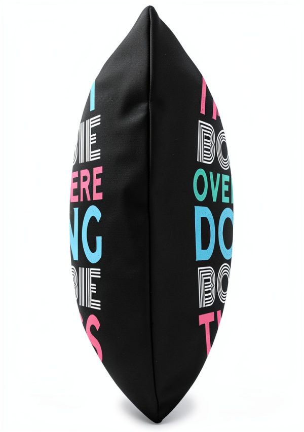 Bobbie Name Pillow Merch Template Polyester Double Sided-1
