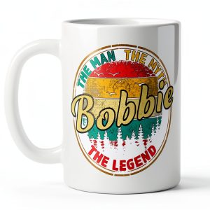 Teeschase Bobbie Man Myth Legend Personalized Ceramic Mug-0