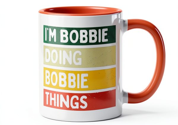 Personalized Gift Ideas Bobbie Ceramic Mug Dishwasher Safe-1