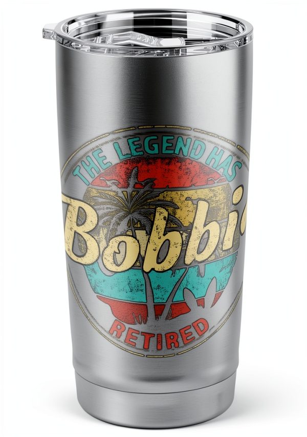 Personalized Retirement Apparel Bobbie Insulated Stainless-0
