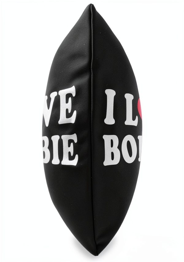 I Love Bobbie Throw Pillow Polyester Matching Couple Gift-1