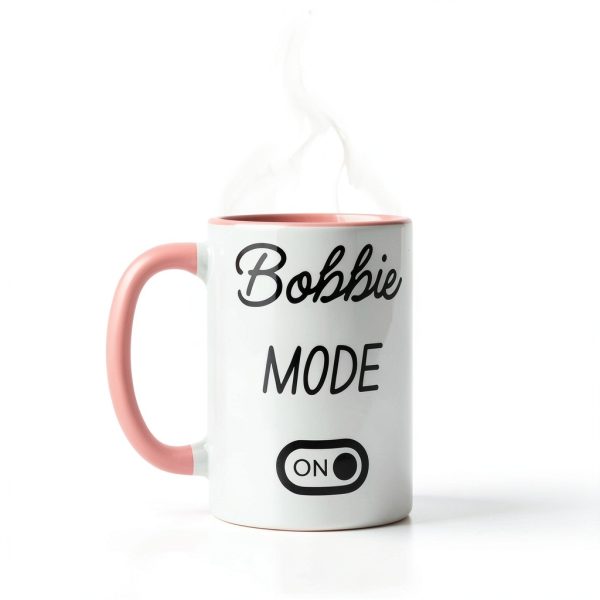 Bobbie Mode On Ceramic Mug Dishwasher Microwave Safe 11-2