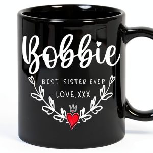 Genesis Katalina Ceramic Holiday Mug 11 Ounce Black-0