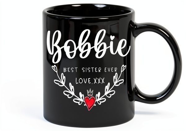 Genesis Katalina Ceramic Holiday Mug 11 Ounce Black-0
