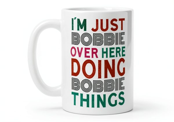 Bobbie Mug 11 Ounce Ceramic Dishwasher Microwave Safe-0