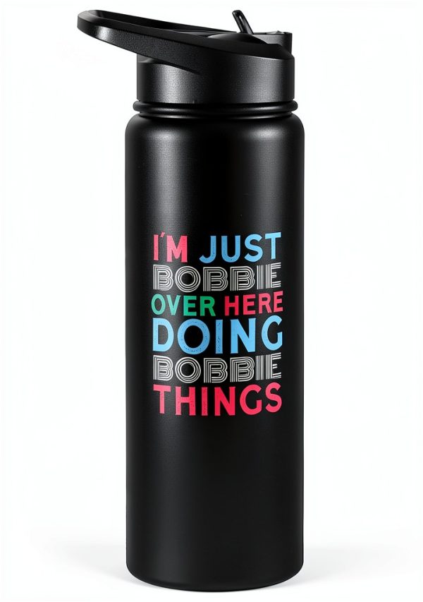 Bobbie Insulated Tumbler Funny Cute Stuff For Girls Named-0