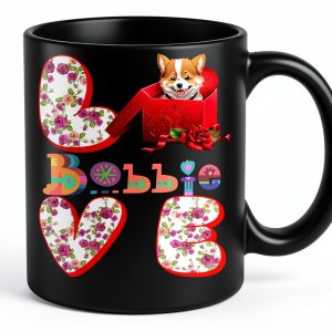 Erasmus Baudelaire Ceramic Coffee Mug Floral Design-0