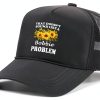 Personalized Floral Trucker Hat Sunflower Design Women-0