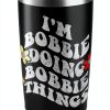 Personalized Name Mothers Day Tumbler BOBBIE Stainless Steel-0