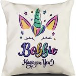 First Name Bobbie Personalized Love Throw Pillow Polyester-0