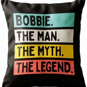 Personalized Retro Pillow Bobbie Gift Ideas Sarcastic Fun-0