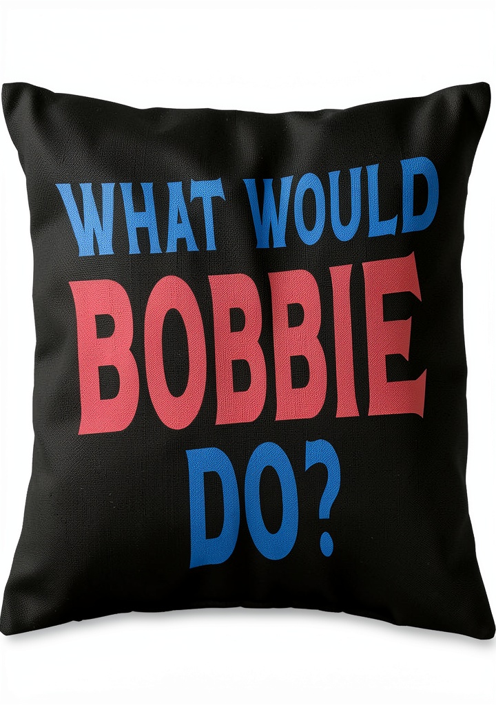 Bobbie personalized tee being worn at a family barbecue
