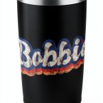 Stainless Steel Tumbler 20oz Black by Bobbie-0