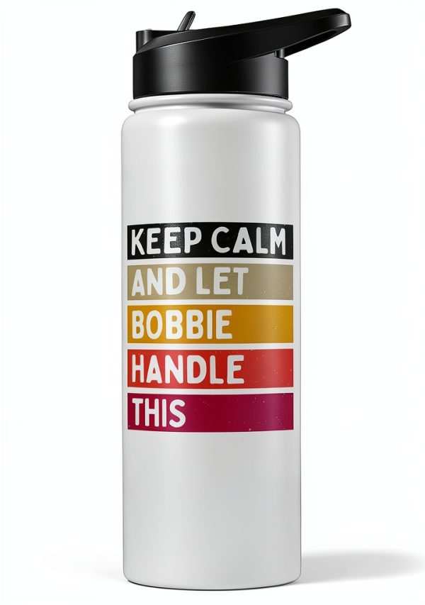 Personalized Bobbie Water Bottle Stainless Steel Insulated-2