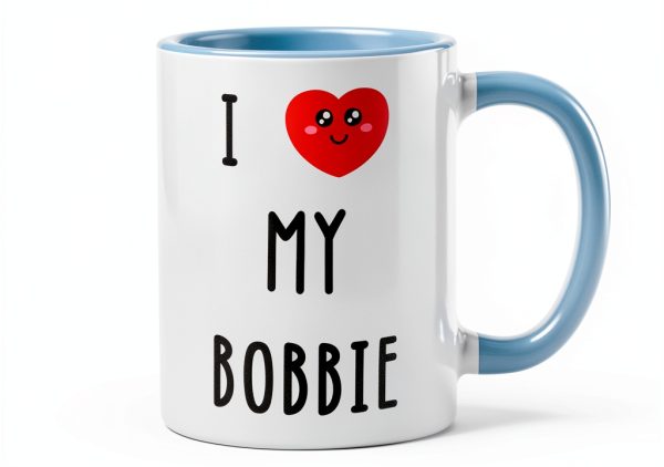 Ceramic Mug I Love My Bobbie 11oz Glossy Design-1