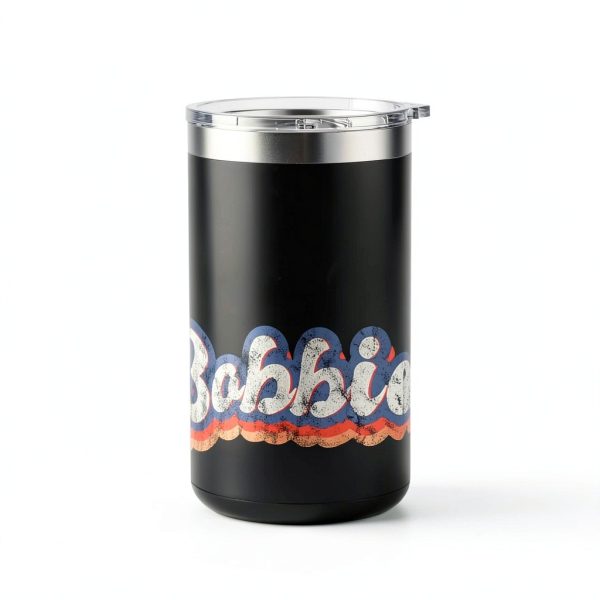 Stainless Steel Tumbler 20oz Black by Bobbie-5