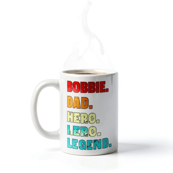 Bobbie Best Dad Personalized Ceramic Mug-2