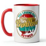 Personalized Retirement Mugs for Bobbie-0