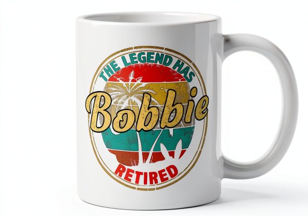 Personalized Retirement Ceramic Mug for Bobbie-1