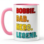 Bobbie Best Dad Personalized Ceramic Mug-0