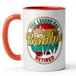 Bobbie Retired Ceramic Mug by Merch on Demand 11oz-0