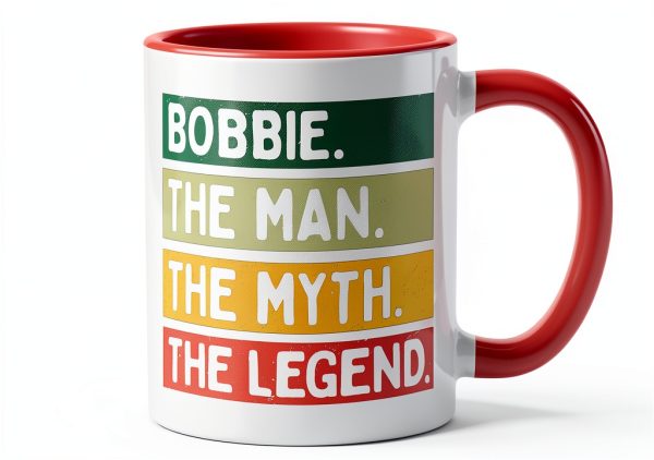Personalized Gift Ideas Bobbie 11oz Mug Red/White Sarcastic Text-1