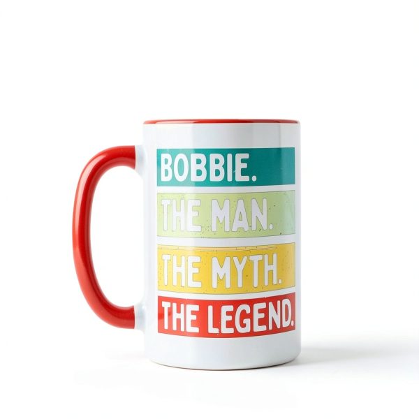 Personalized Gift Ideas Bobbie 11oz Mug Red/White Sarcastic Text-2