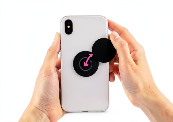 PopSocket Black Swappable Grip Stand by PopSockets Standard-3