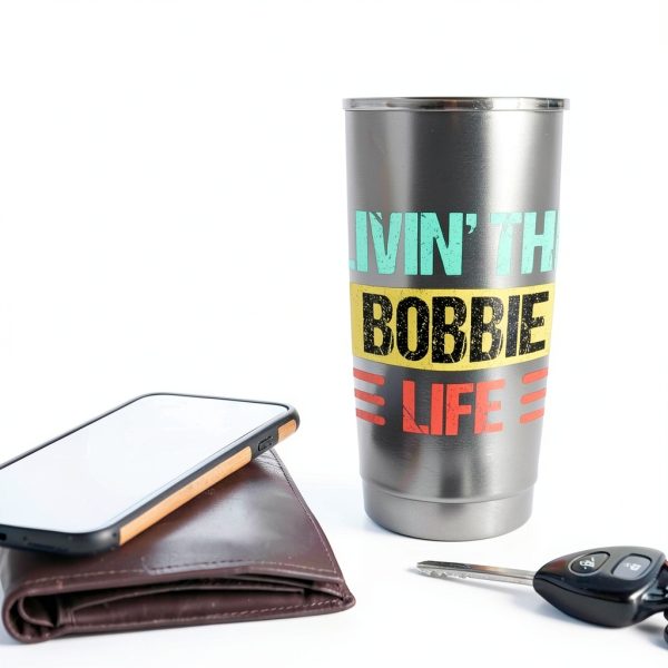 Bobbie Name Stainless Steel Insulated Tumbler-6