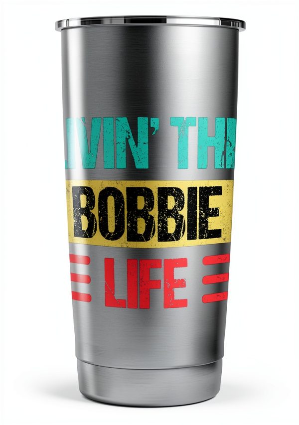 Bobbie Name Stainless Steel Insulated Tumbler-2