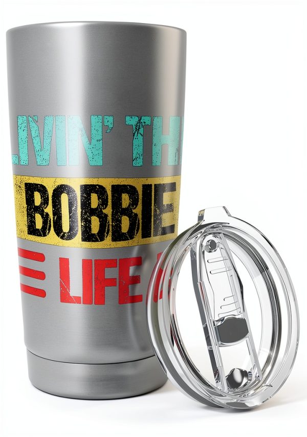 Bobbie Name Stainless Steel Insulated Tumbler-4