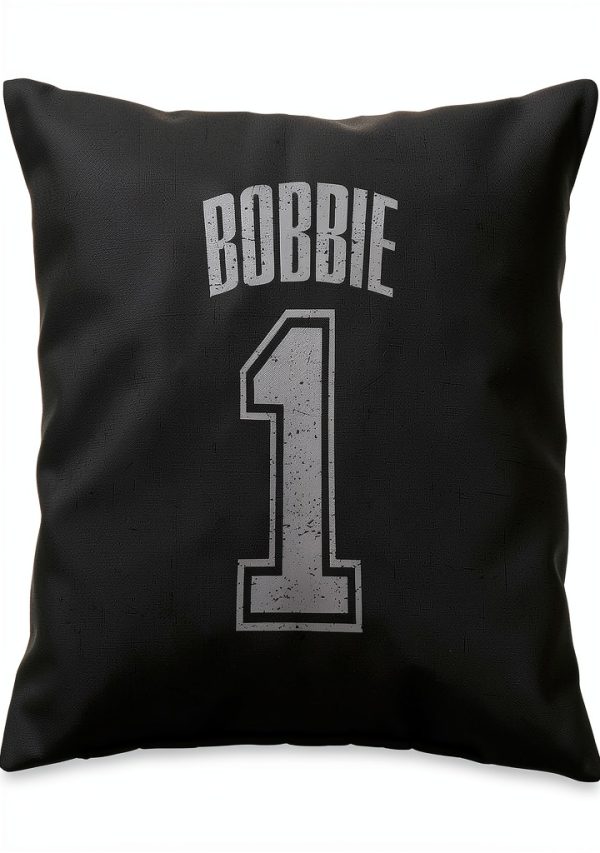 Bobbie Supporter Number 1 Greatest Fan Throw Pillow-0