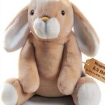 Rabbit Weighted Stuffed Animal Bobbie Laxi 17 Inch Plush Toy-0