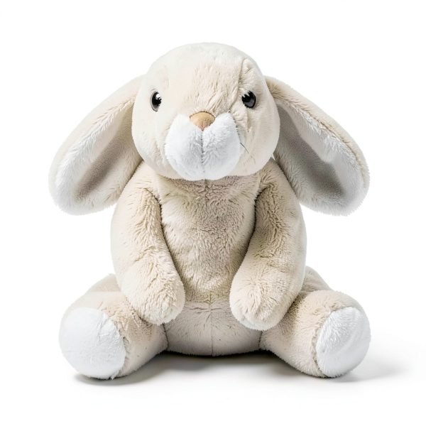 Rabbit Weighted Stuffed Animal Bobbie Laxi 17 Inch Plush Toy-5